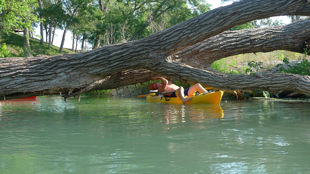 Paddling San Marcos River