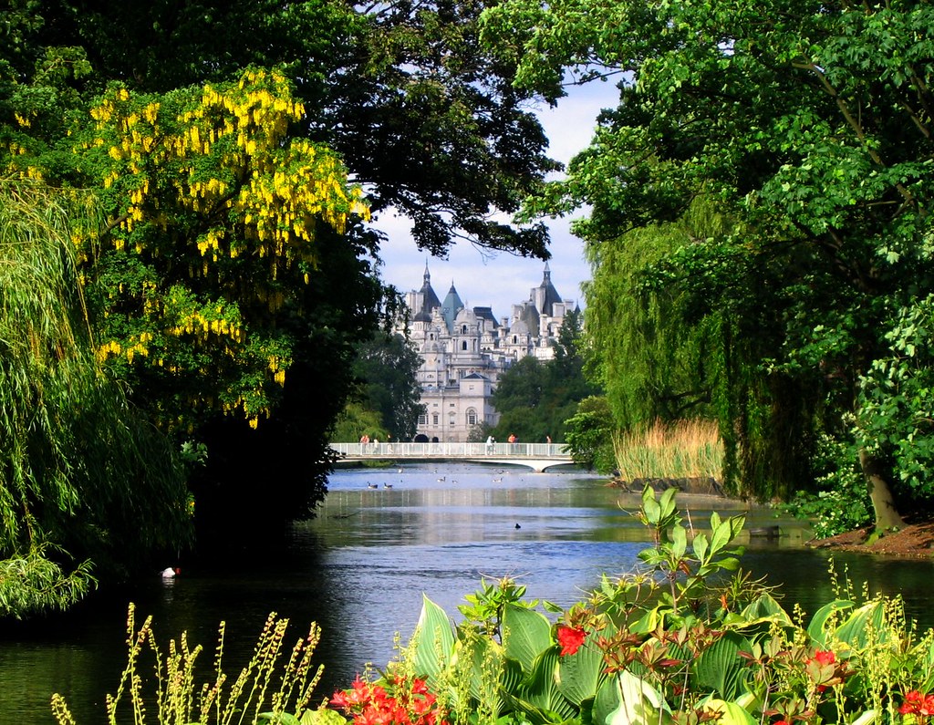 St. James Park, London, on a May Afternoon