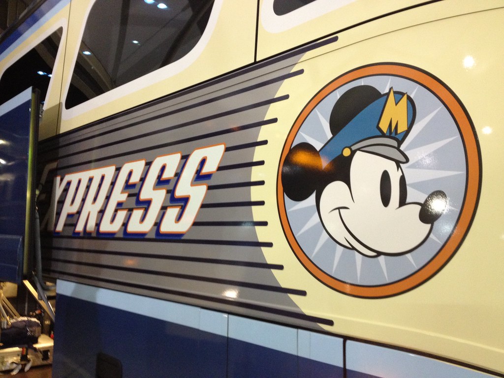 Walt Disney World magical express bus