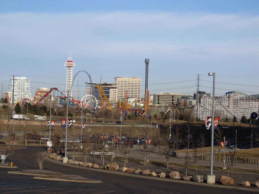 Elitch Gardens Theme Park. Denver, Colorado