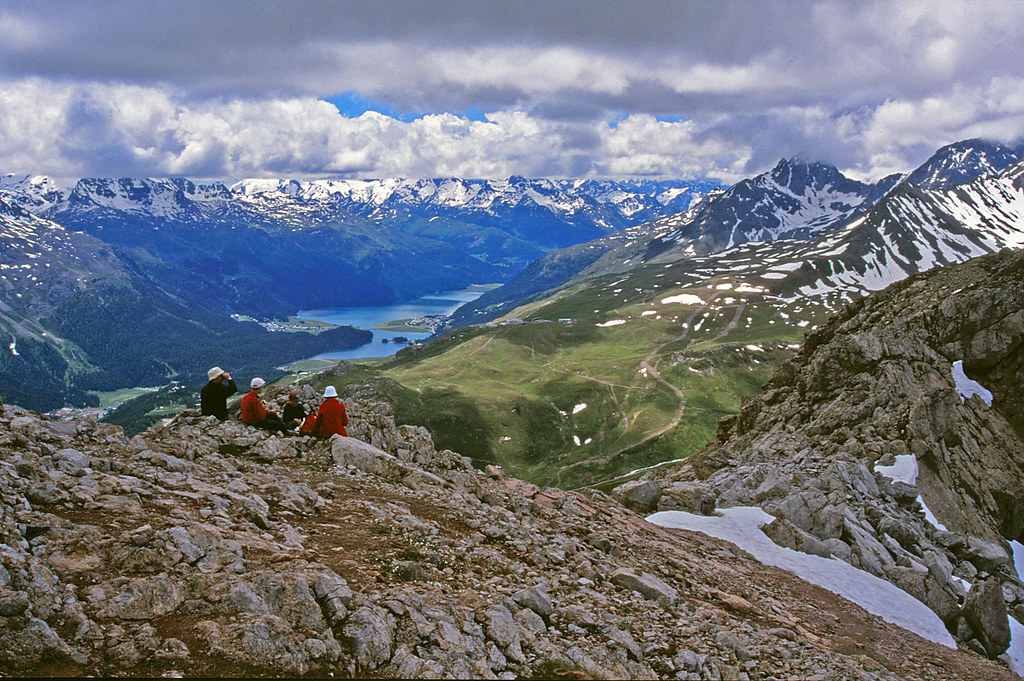 Upper Engadine valley