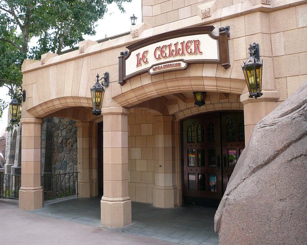 le Celler Steakhouse Restaurant Canada Pavilion Epcot Center