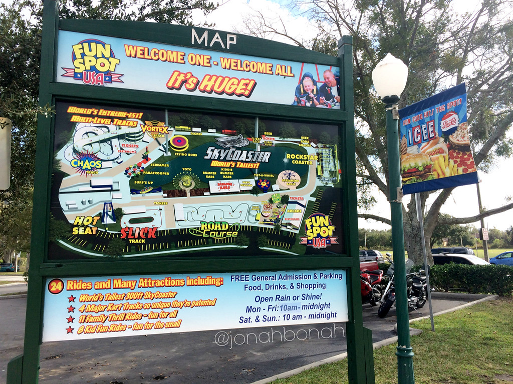 Map of Fun Spot America in Kissimmee, FL