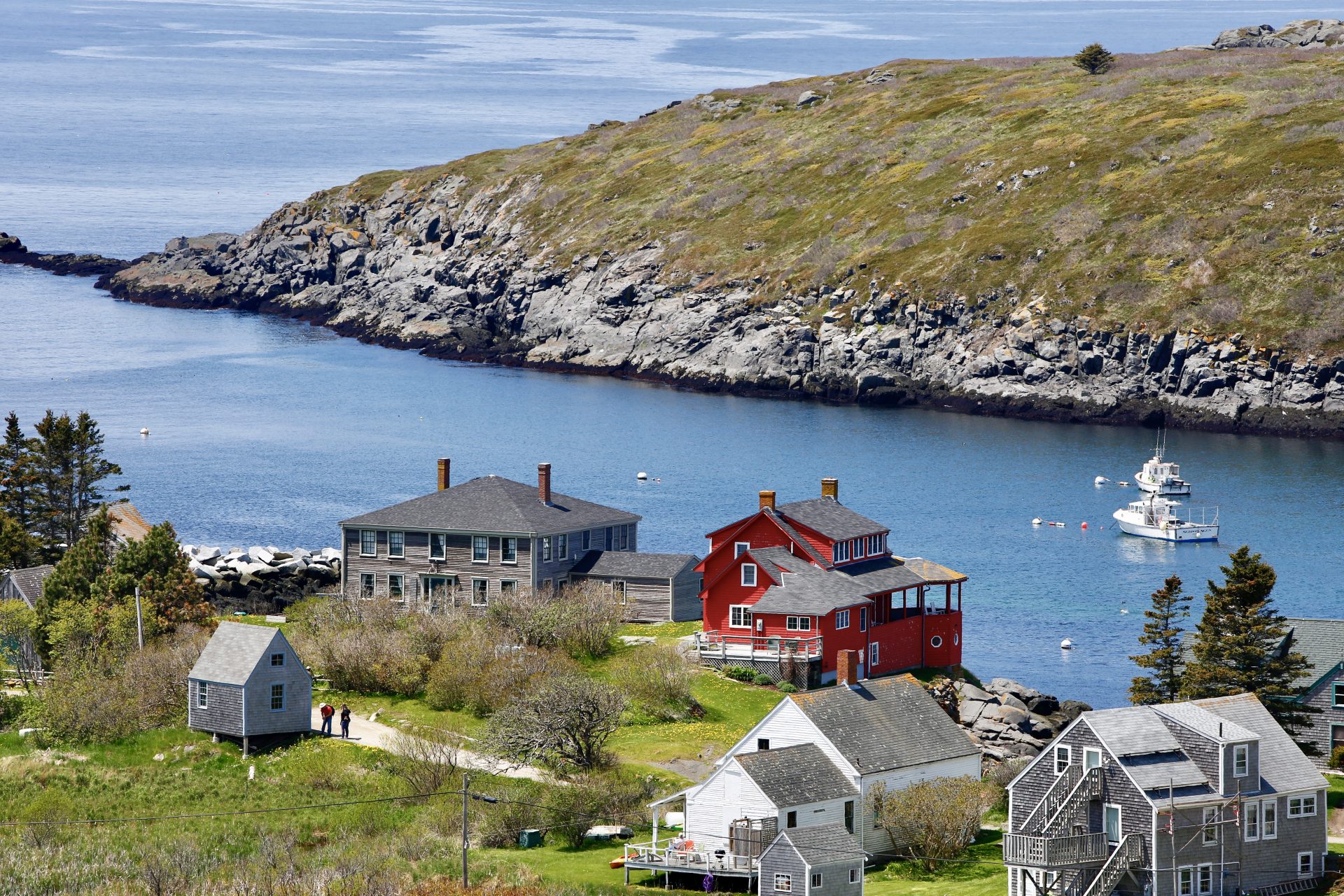 View from Monhegan Island