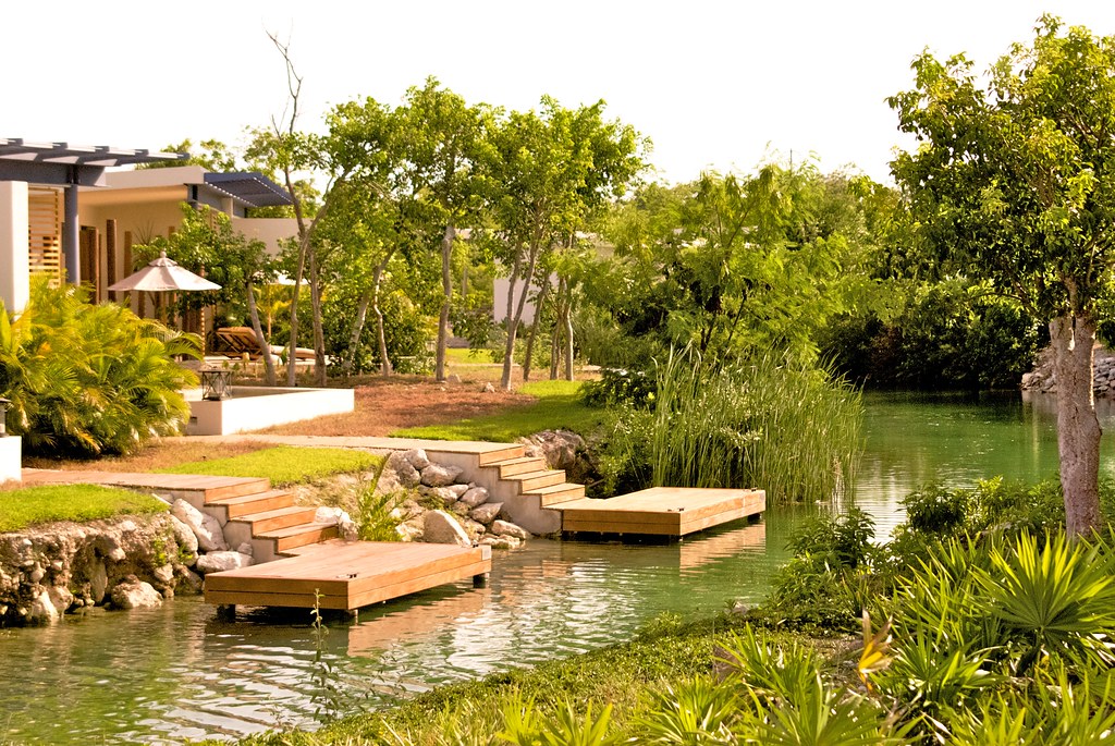 Rosewood Mayakoba dock