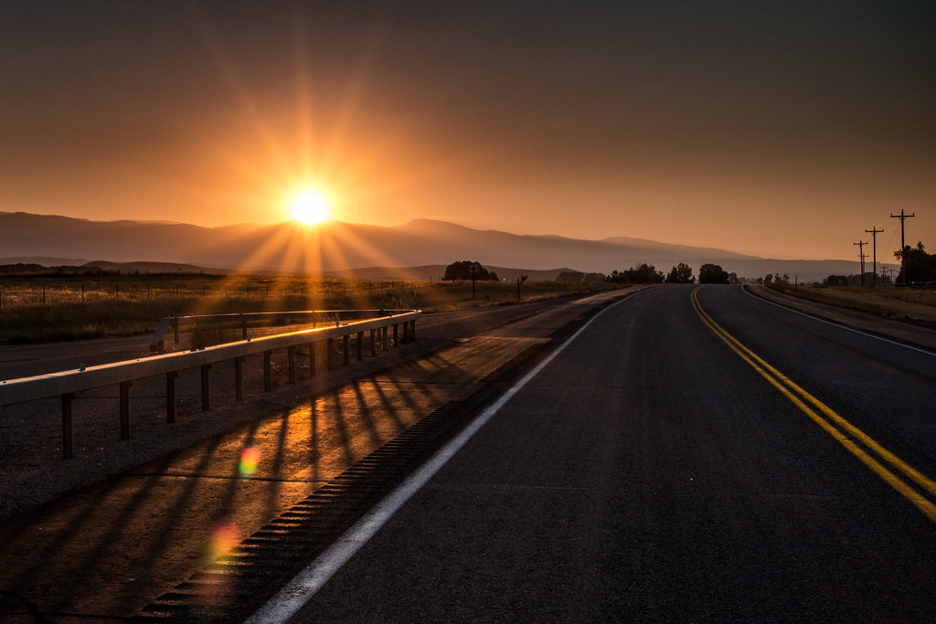 Sunset Road, Wyoming