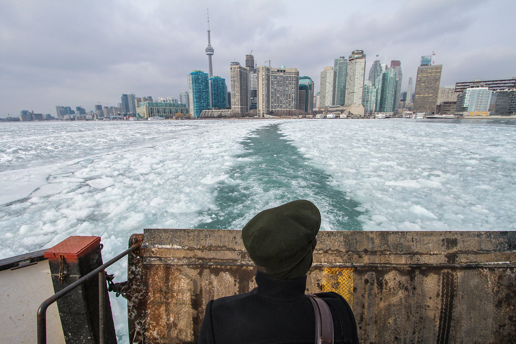 Winter Ferry Ride to Ward's Island