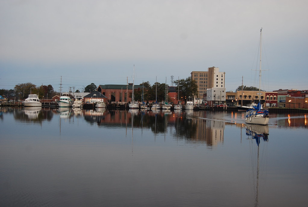 Leaving Elizabeth City, NC